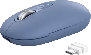 Photo de Souris sans fil Trust Seron (Bleu)