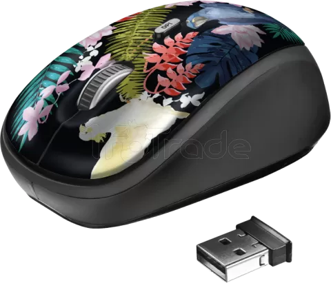 Photo de Souris sans fil Trust Yvi Parrot (Motif dédié)