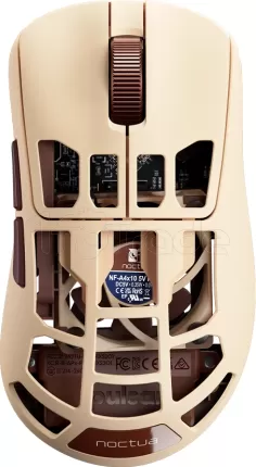 Photo de Souris sans fil ventilée Pulsar Feinmann F01 Noctua (Beige/Marron)
