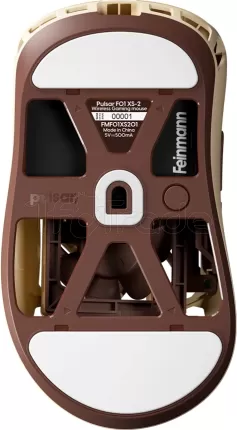 Photo de Souris sans fil ventilée Pulsar Feinmann F01 Noctua (Beige/Marron)