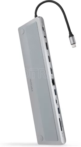 Photo de Station d'accueil portable USB-C 3.1 Nanocable (Gris)
