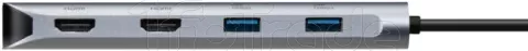 Photo de Station d'accueil portable USB-C 3.1 Targus Dual Video Mobile Dock (Gris)