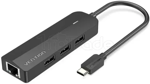 Photo de Station d'accueil portable USB-C Vention (Noir)