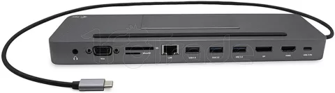 Photo de Station d'accueil USB-C 3.0 I-Tec Metal Ergonomic (Gris)