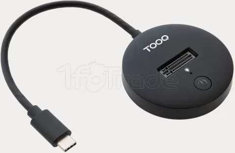 Photo de Station d'accueil USB-C 3.2 TooQ TQDS-100B pour disque dur 1x NVMe (Noir)