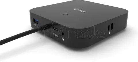 Photo de Station d'accueil USB-C I-Tec DP Docking Station avec alimentation 100W (Noir)