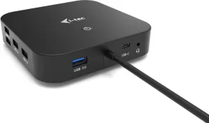Photo de Station d'accueil USB-C I-Tec DP Docking Station (Noir)