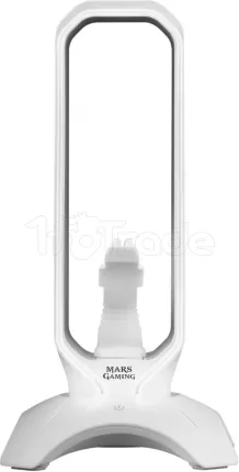 Photo de Support Casque Mars Gaming MHHPRO W RGB (Blanc)