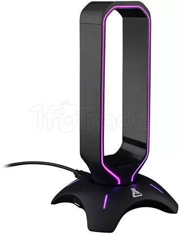 Photo de Support Casque The G-Lab K-Stand Radon RGB (Noir)