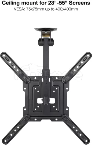 Photo de Support de montage au Plafond Tooq pour écrans 23"-55"