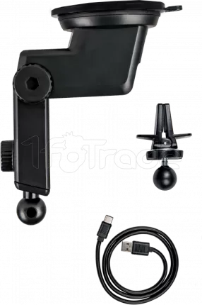 Photo de Support de téléphone à ventouse pour voiture Verbatim FWC-03 Pro avec chargeur induction