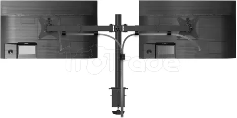 Photo de Support double-écran à fixer T'nB Ergo Fix Dual 17"-32" (9kg max) (Noir)