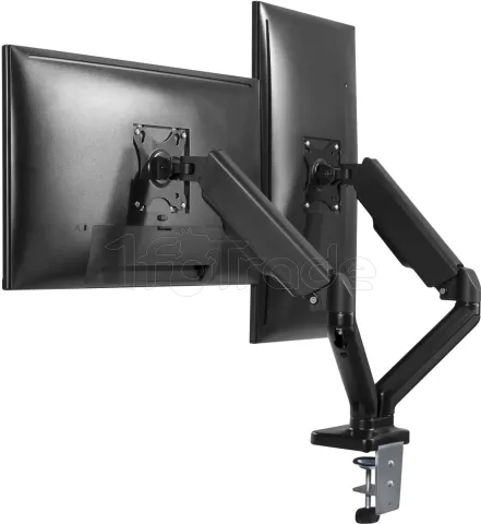 Photo de Support double-écran à fixer T'nB Ergo Flex Dual 17"-32" (9kg max) (Noir)
