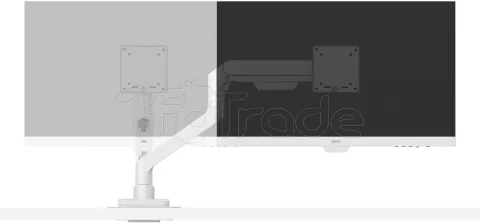 Photo de Support écran à fixer BenQ Ergo Arm - 45" (20kg max) (Blanc)
