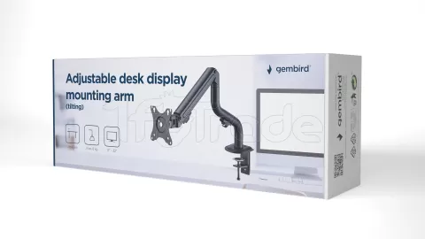 Photo de Support écran à fixer Gembird MA-DA1-02 - 32" (8kg max) (Noir)
