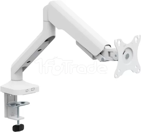 Photo de Support Ecran à fixer T'nB Ergo Flex 17"-40" (12kg max) (Blanc)