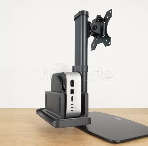 Photo de Support écran à fixer Tooq DB1801TN 17"-27" (6kg max) (Noir)