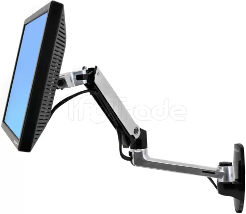 Photo de Support écran mural Ergotron LX 34" (11,3kg max) (Gris)