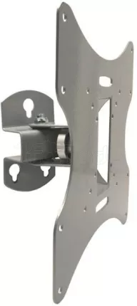 Photo de Support écran Mural Maclean MC-501 de 23" à 42" (30Kg max) (Argent)