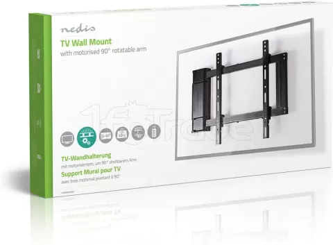Support d'écran plat Nedis MMDOS110BK pour bureau 81,3 cm (32) Noir