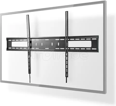 Photo de Support écran  Mural Nedis TVWM2070BK de 60" à 100" (75Kg max)