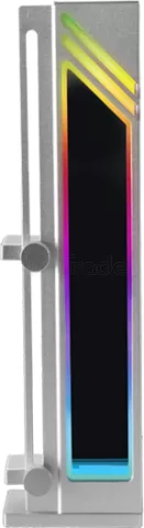 Mars Gaming MCA-GCB Support Carte Graphique ARGB Infinity Mirror - Base Magnétique Antidérapante - Universel Noir