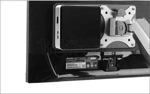 Photo de Support monté Vesa Icy Box MSA103 pour Mini PC 3kg max (Noir)
