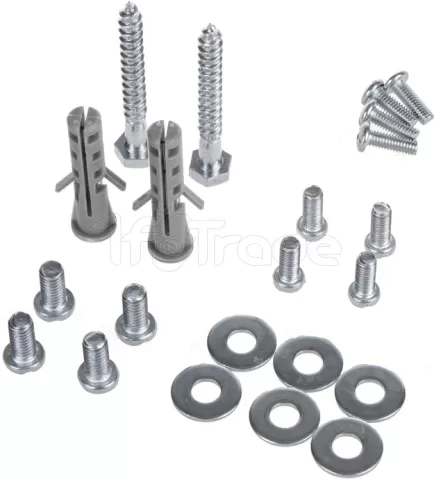 Photo de Support mural pour écran avec étagère Maclean MC-451 de 15" à 42" (20Kg max)