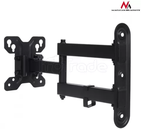 Photo de Support mural pour écran Maclean MC-740 pour écran plat 13" à 23" (30kg max)