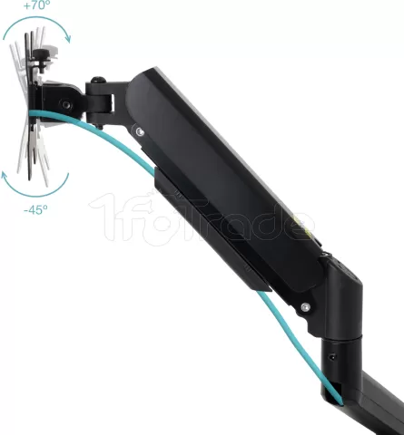 Photo de Support mural TooQ LP1334TNR-B pour ecrans 13" à 34" (10kg max)