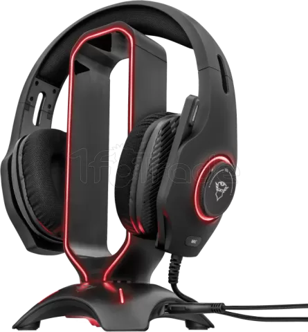 Photo de Support pour casque Trust GXT265 Cintar RGB (Noir)