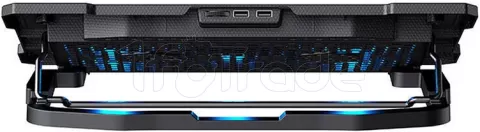 Photo de Support / réhausseur Havit F2076 RGB pour ordinateur portable 17"max (Noir)