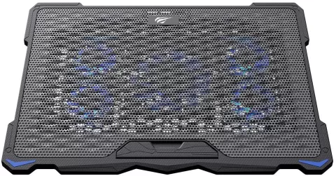 Photo de Support / réhausseur Havit F2076 RGB pour ordinateur portable 17"max (Noir)