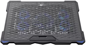 Photo de Support / réhausseur Havit F2076 RGB pour ordinateur portable 17"max (Noir)