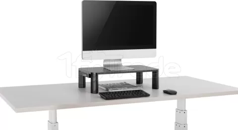 Photo de Support / Réhausseur pour Ecran T'nB avec Hub USB 3.0  (Noir)