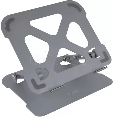 Photo de Support / réhausseur Tooq TQLRS0012-AL-G en Aluminium pour ordinateur portable