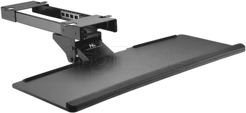 Photo de Support sous bureau Maclean MC-757 pour clavier et souris 2kg max (Noir)