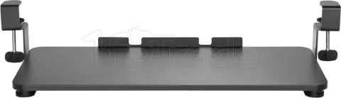 Photo de Support sous bureau Maclean MC-839 pour clavier 2kg max (Noir)