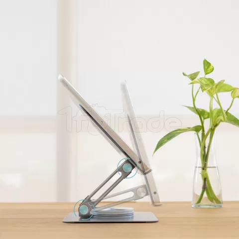Photo de Support tablette universel sur pied Tooq NARVI-S (Argent)