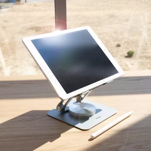 Photo de Support tablette universel sur pied Tooq NARVI-S (Argent)