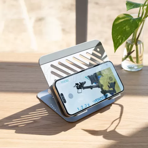 Photo de Support tablette universel sur pied Tooq NARVI-S (Argent)