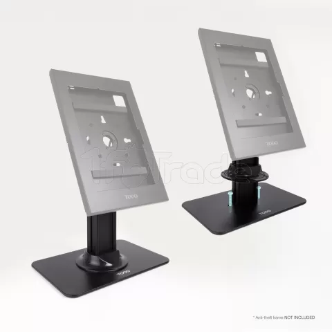 Photo de Support tablette universel sur pied Tooq TQATC2601-B (Noir)
