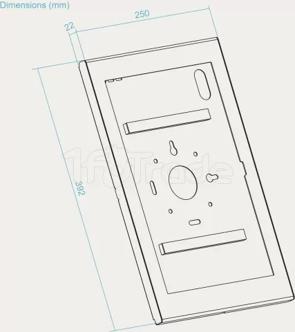 Photo de Support tablette universel Tooq  TQATTE2601-L-B (Noir)