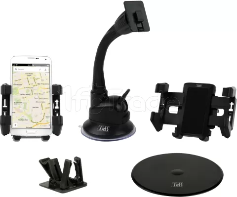 Photo de Support universel de téléphone & GPS pour voiture T'nB à ventouse