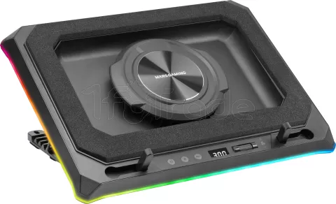 Photo de Support ventilé Mars Gaming MNBC-Ultra RGB 18"max (Noir)