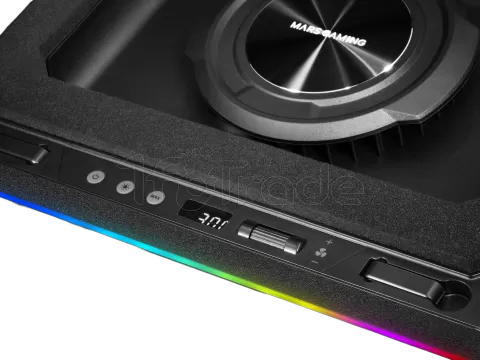 Photo de Support ventilé Mars Gaming MNBC-Ultra RGB 18"max (Noir)