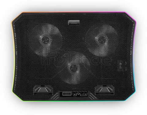 Photo de Support ventilé Mars Gaming MNBC6 RGB 19"max (Noir)