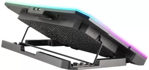 Photo de Support ventilé NGS Hero Stand RGB (Noir)