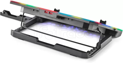 Photo de Support ventilé NGS Hero Stand RGB (Noir)