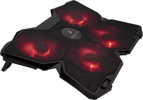 Photo de Support ventilé Verbatim SureFire Bora Rouge 17"max (Noir)